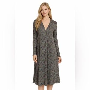 LuLaRoe Floral Cardigan With Pockets Long Sleeve Open Front